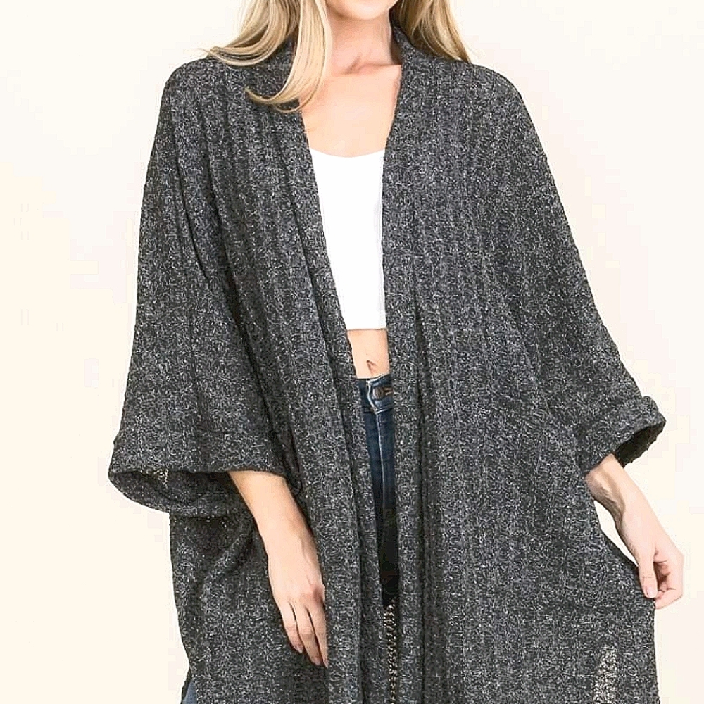 Women's over size kimono style cardigan